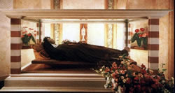 Asyż - relikwie św. Klary