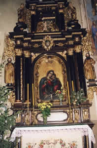 Ołtarz Matki Bożej Pocieszenia, XVII w.